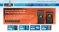 Desktop Screenshot of leisurelinestove.com