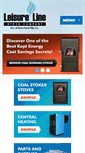Mobile Screenshot of leisurelinestove.com